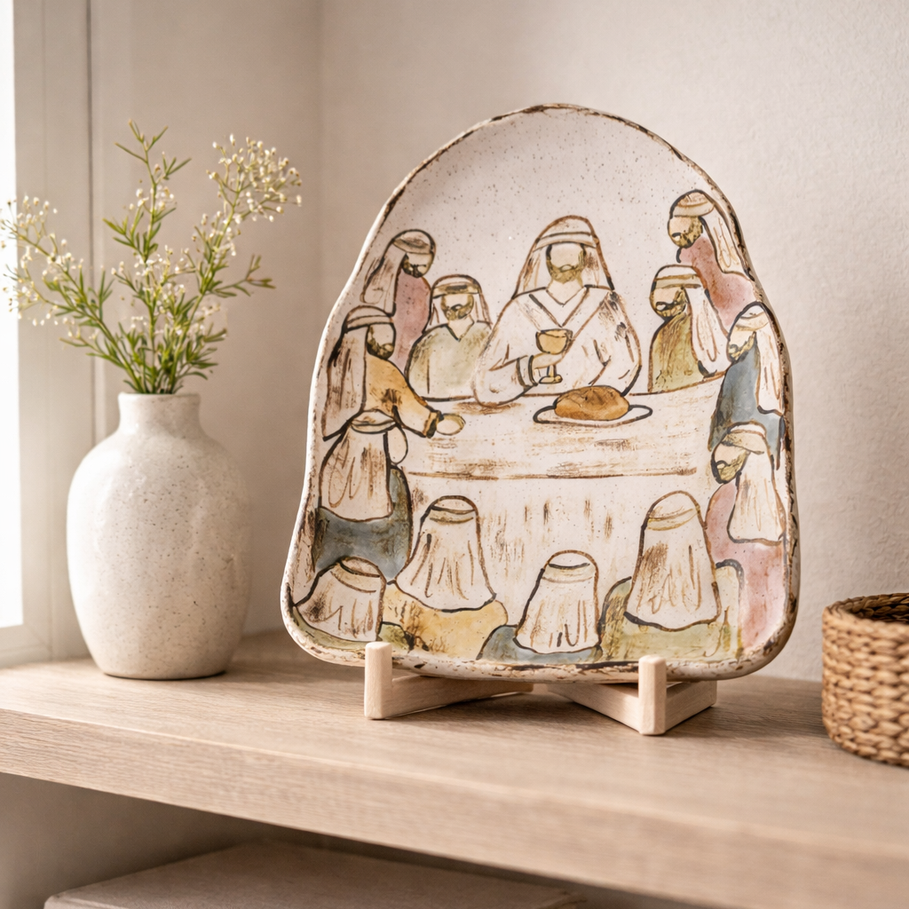 Etta B Pottery THE LAST SUPPER