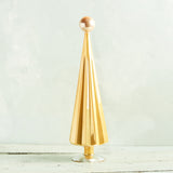 Cody Foster PLEATED GLASS TREE WITH BALL TOPPER 2024