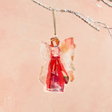 Lauren Dunn ACRYLIC ANGEL OF GLORY ORNAMENT Stancy