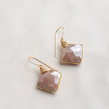 Ellen Hays Jewelry PEACH STONE E2372G EARRINGS