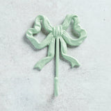 Creative Co-op BOW SHAPED WALL HOOK Seafoam