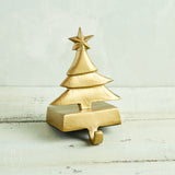 A and B Floral BRONZE STOCKING HANGER Christmas Tree