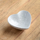 Creative Co-op STONEWARE HEART DISH