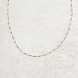 eNewton Design SIMPLICITY CHAIN CHOKER NECKLACE Classic Gold 2mm