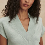 Varley GRACEE V NECK TANK Mint Green Marl