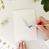 Emily Lex Studio BIRDS PAINTABLE WATERCOLOR NOTECARD SET