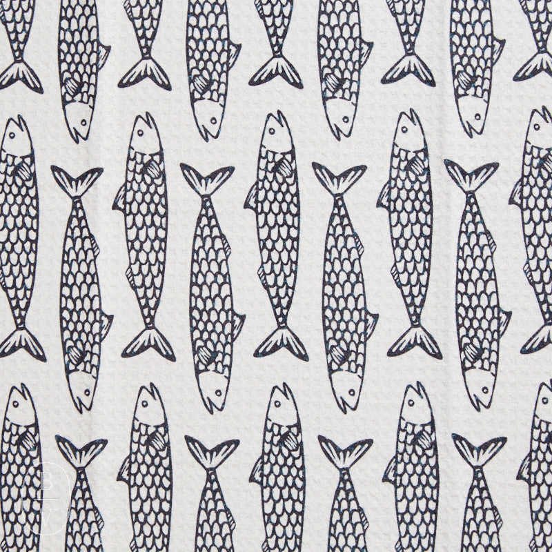 Geometry FISH FRIENDS TEA TOWEL