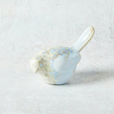 Creative Co-op WHITE GLAZE STONEWARE BIRD C