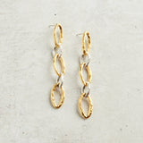 Virtue THE BLAIRE EARRINGS Two Tone