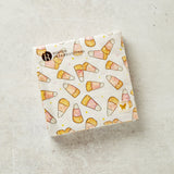 Boston International PINK CANDY CORN COCKTAIL NAPKINS