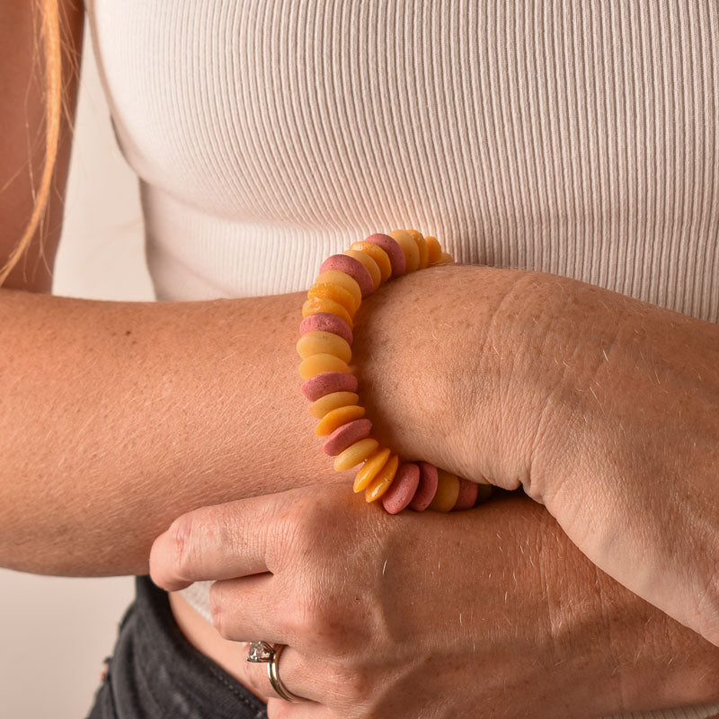 Styles by Sage THE SUGAR LOOP BRACELET Pink Lemonade
