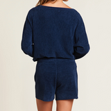 Barefoot Dreams COZYCHIC ULTRA LITE BOATNECK PULLOVER AND SHORT SET