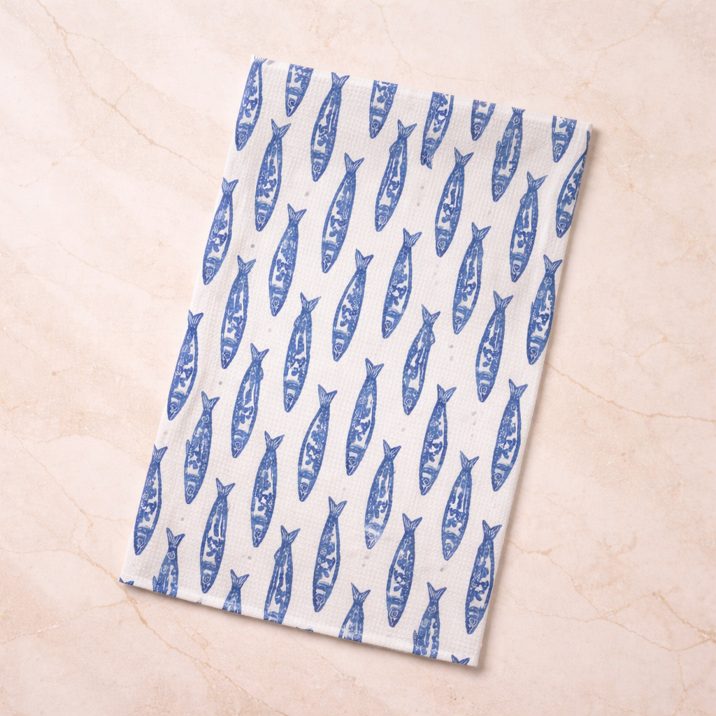 Geometry INSHORE TEA TOWEL