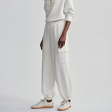 Varley THE CARGO PANT 25 Ivory Marl