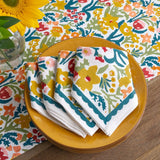 Pomegranate GARDEN NAPKIN SET OF 4