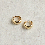 Elyssa Bass Designs MINI HUGGIE HOOPS Gold