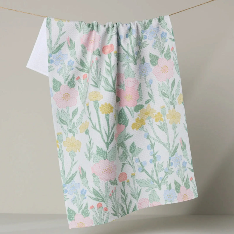 Geometry WILDFLOWERS IN BLOOM TEA TOWEL