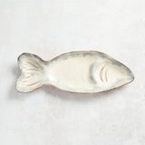 Etta B Pottery FISH DIP DISH Lapis