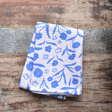 Geometry BLOOMING BLUE BAR TOWEL