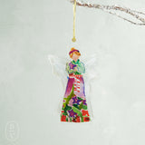 Lauren Dunn ACRYLIC ANGEL OF PEACE ORNAMENT