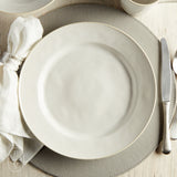 Casafina by Costa Nova BEJA DINNER PLATE White_Cream