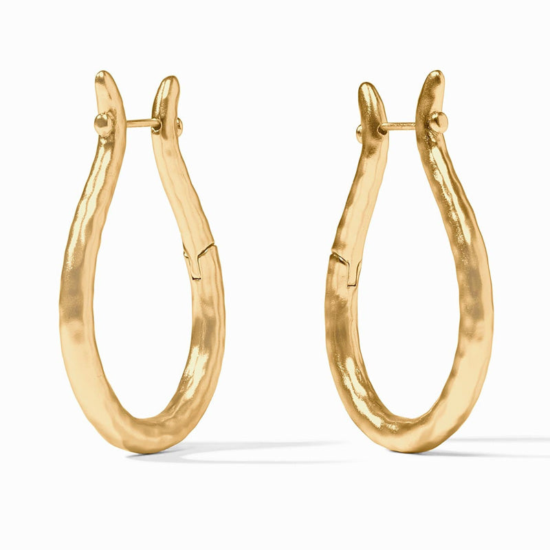 Julie Vos SARATOGA HOOP Gold Large