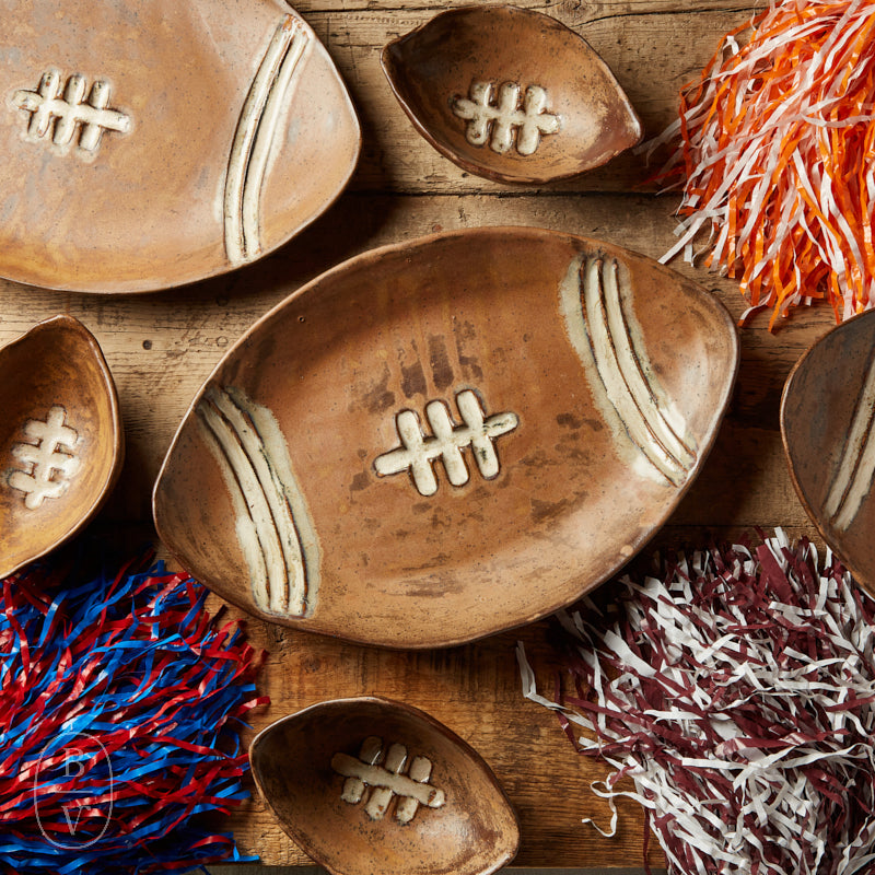 Etta B Pottery 2025 FOOTBALL BOWL
