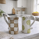 Dixie Pottery PITCHER WITH DESIGN