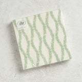 Boston International GREEN LEAF AND STEM LUNCHEON NAPKINS