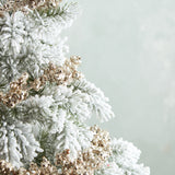 Creative Co-op WIDE GLITTER BALL GARLAND