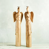 Creative Co-op HAND CARVED MANGO WOOD ANGEL