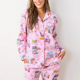 Printfresh PARISIAN POODLES LONG SLEEP SET