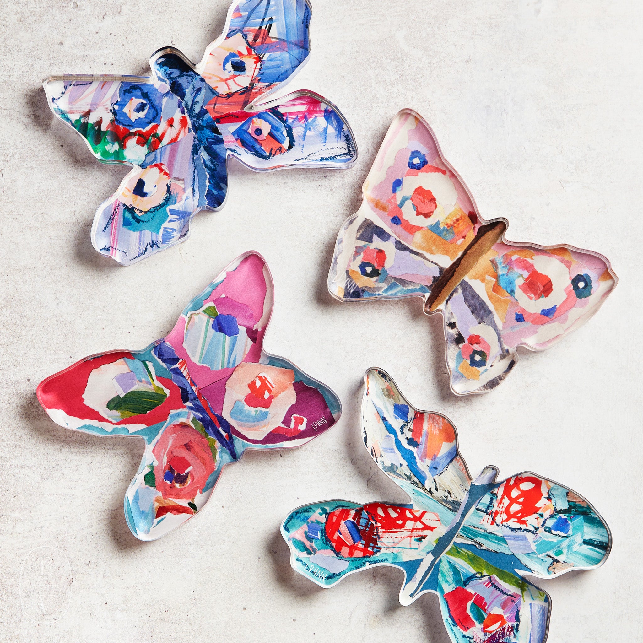 Lauren Dunn ACRYLIC BUTTERFLY BLOCK