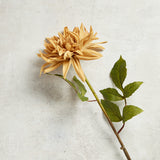 K and K Interiors SINGLE REAL TOUCH MUM STEM Tan 28.25