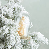 Park Hill Collection FROSTED SISAL TREE IN CLOCHE ORNAMENT