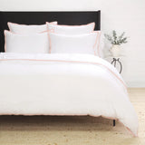 Pom Pom At Home LANGSTON BAMBOO SATEEN SHAM Pink Euro