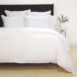 Pom Pom At Home LANGSTON BAMBOO SATEEN SHAM White Euro