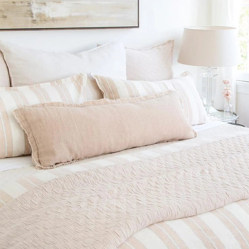 Pom Pom At Home LAUREL FILLED PILLOW Blush 14x40