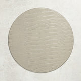 Kim Seybert CROCO PLACEMAT SALE Gray