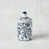 Creative Co-op STONEWARE PATTERN SPICE JAR Floral 2