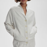 Varley CELESTE BUTTON THROUGH SWEAT