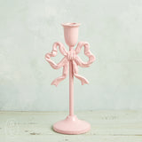 Creative Co-op METAL BOW CANDLEHOLDER Pink 10