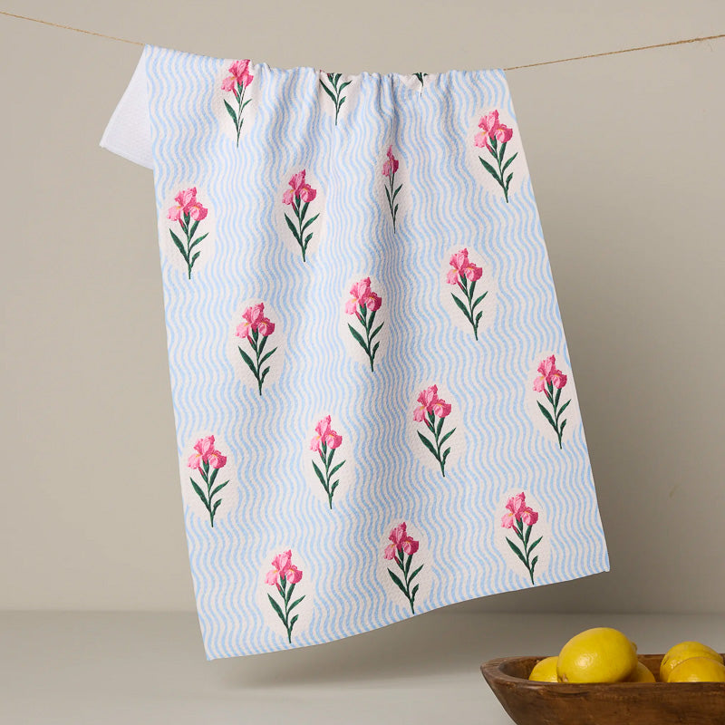 Geometry SPATIAL BLOOM TEA TOWEL