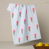 Geometry SPATIAL BLOOM TEA TOWEL