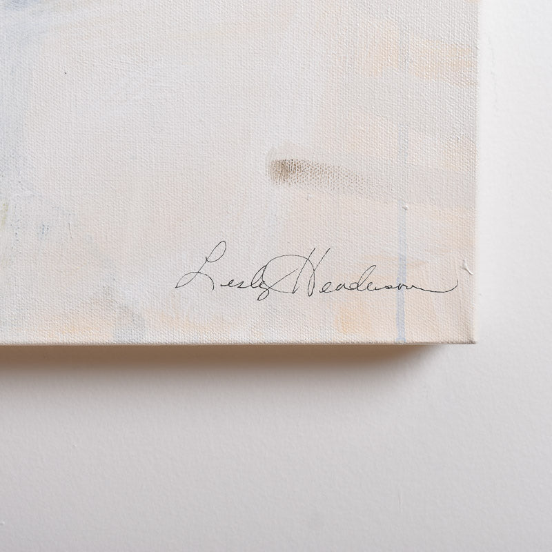 Lesley Henderson Art QUIET BECOMING