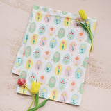 Doe A Deer FRAMED FLOWERS FULL PATTERN KITCHEN TOWEL
