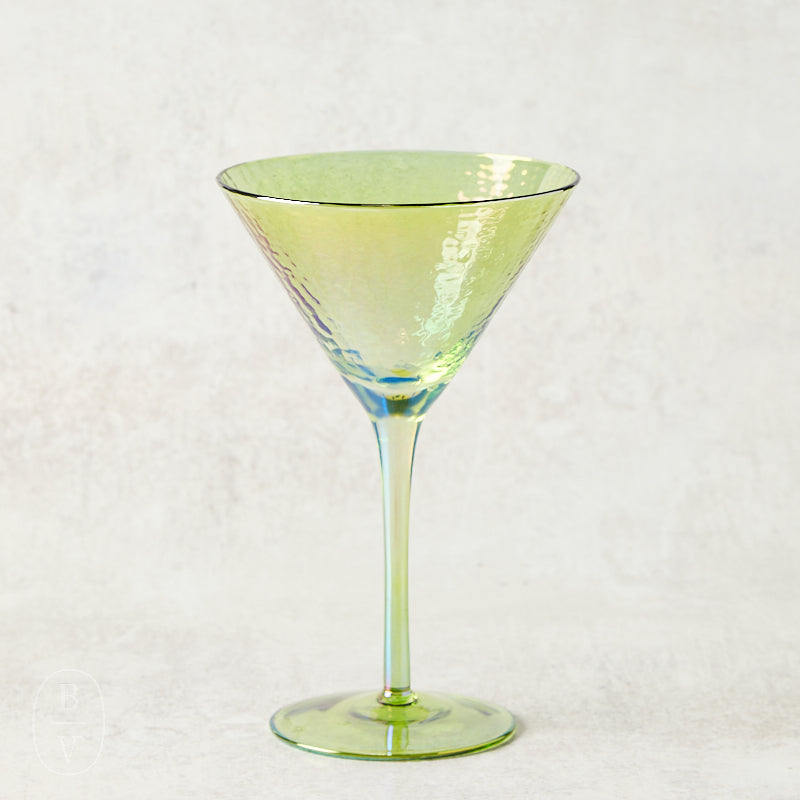 Zodax APERITIVO MARTINI GLASS Luster Green