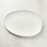 Casafina by Costa Nova BRISA OVAL PLATTER Branca