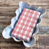 Etta B Pottery GUEST TOWEL HOLDER Wisteria