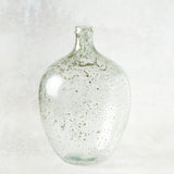 Creative Co-op SEEDED GLASS VASE Green 15